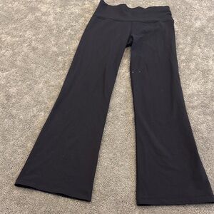 Lululemon wide leg black pants
